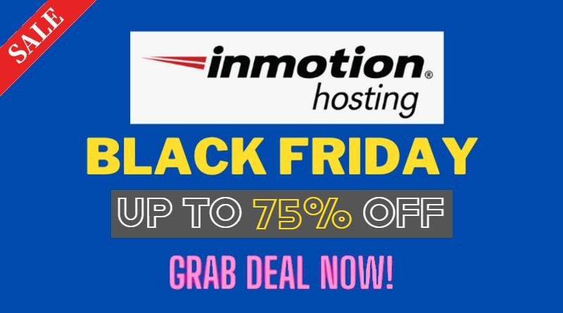 inmotion hosting black friday deals