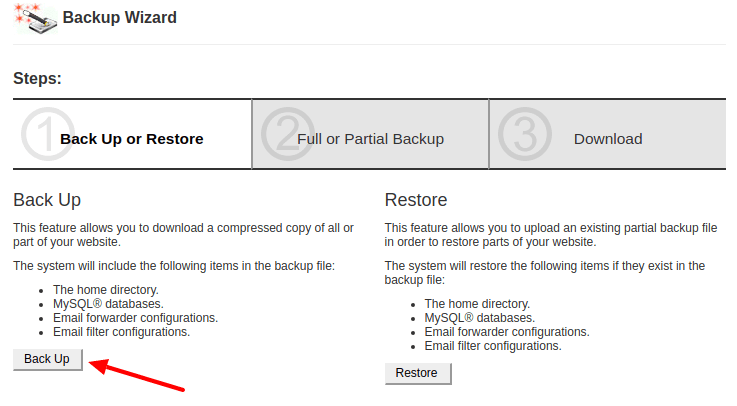 Backup Your Website with cPanel Backup Your Website with cPanel
