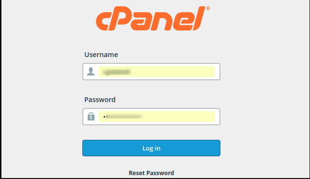 How to login to cPanel cPanel Login