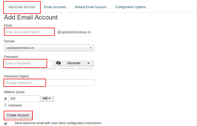 How To Create An Email Account With cPanel How To Create An Email Account With cPanel
