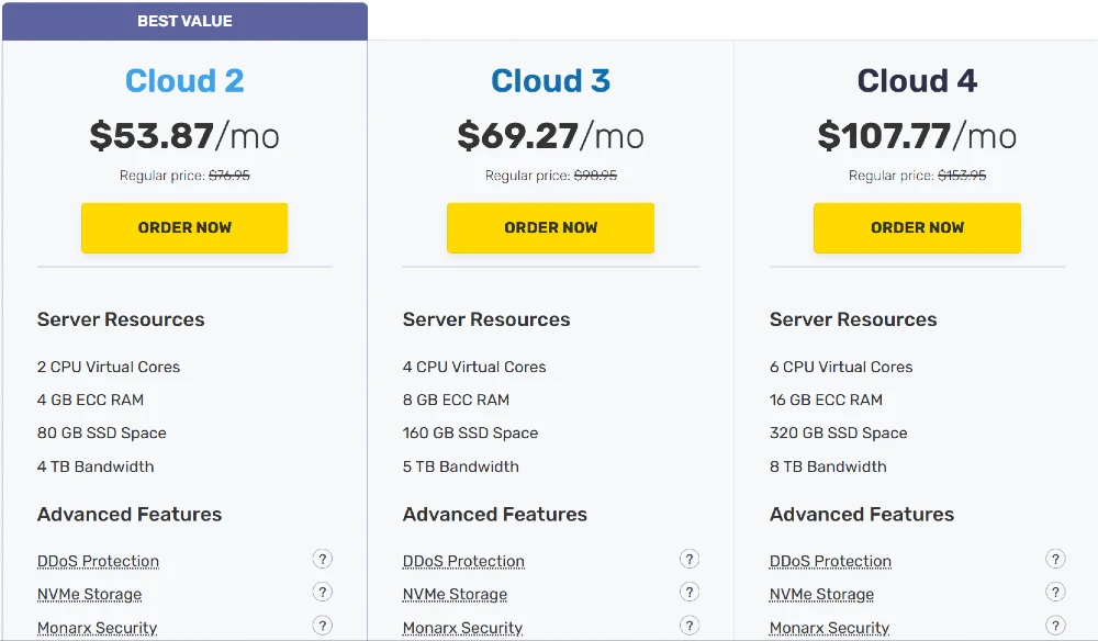 Fastcomet Cloud VPS Hosting