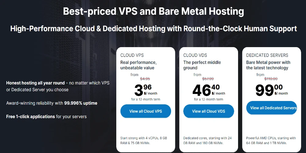 Contabo Plans & Pricing