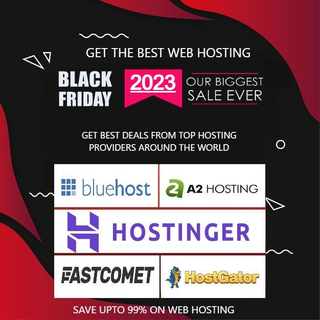 Best Black Friday web hosting deals