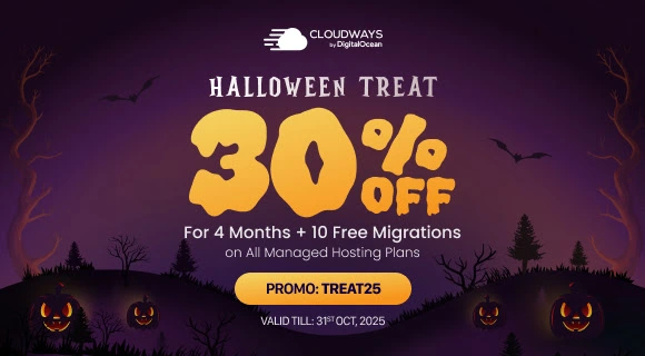 Cloudways Halloween Deal
