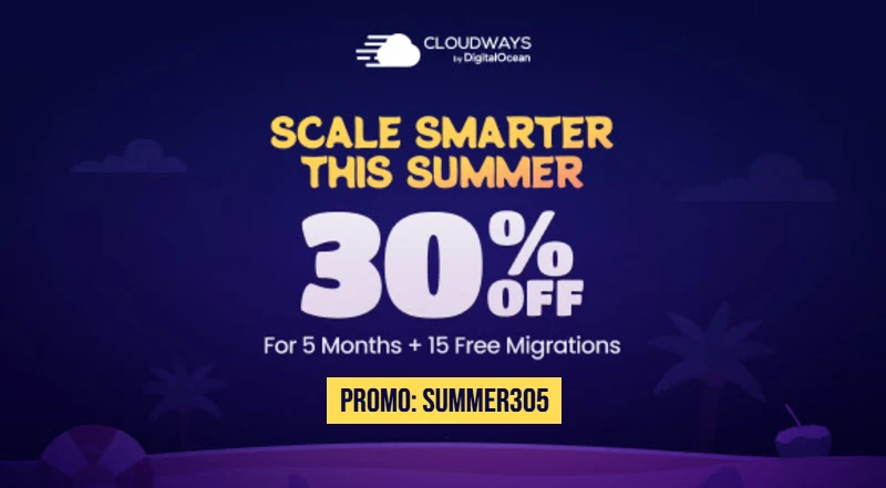 Cloudways Summer Offer
