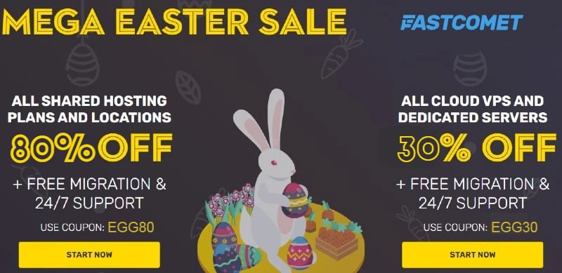 FastComet Easter Sale 2026