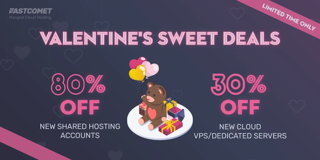 FastComet Valentine's day Special web hosting Deals