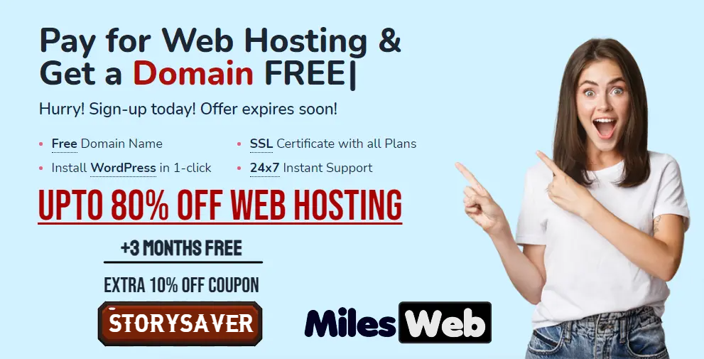 MilesWeb Coupons