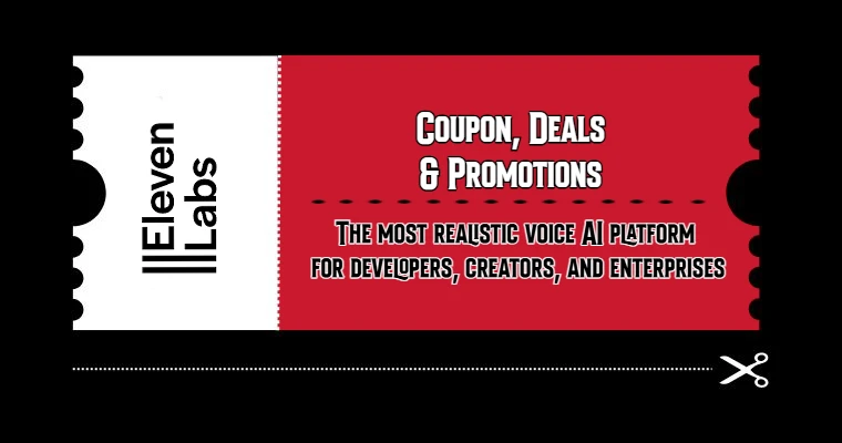 ElevenLabs Promo Codes 2026 ElevenLabs Coupons & Deals