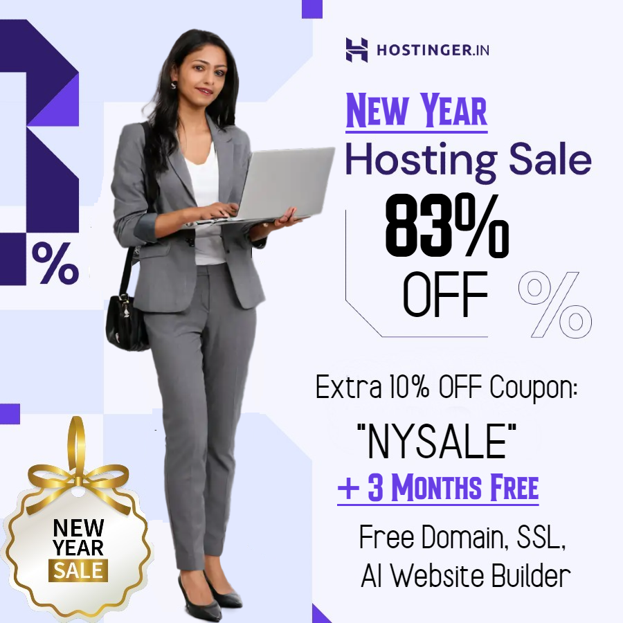 Hostinger India New Year Deal 2026