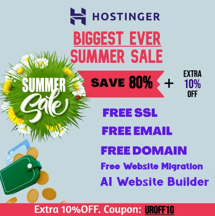 Hostinger Summer Special Sale