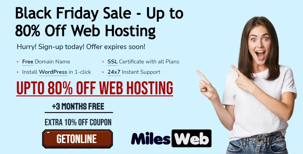 milesweb black friday deal